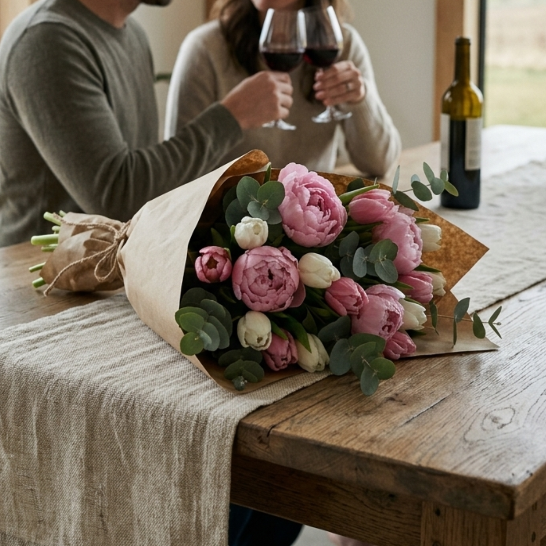 Aniversarios - Flores Románticas y Elegantes