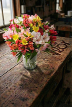 Bouquet de Alstroemerias Importadas Multicolor