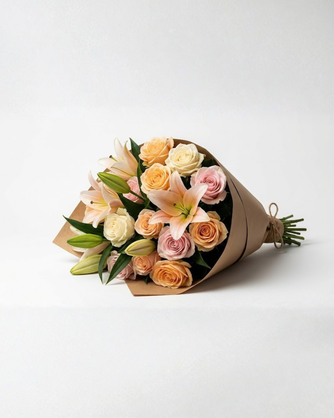 Bouquet de Liliums y Rosas - Mi Flor